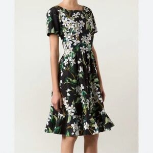 Spring 2015 D&G Orange Blossom A-Line Dress